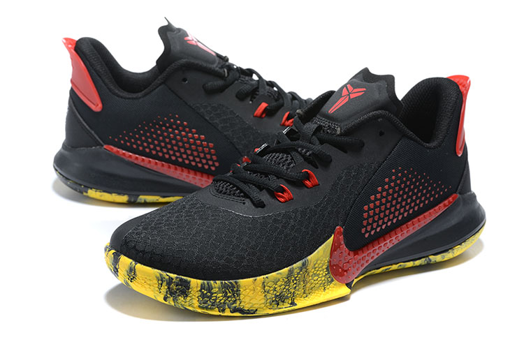 Nike Kobe Mamba Focus EP Black Red Yellow - Click Image to Close